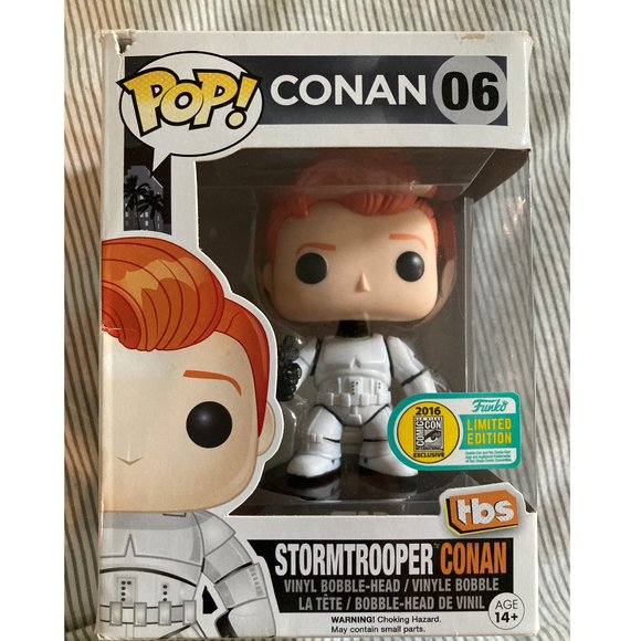 Funko Pop Stormtrooper Conan #06 2016 SDCC Limited - Picture 1 of 5